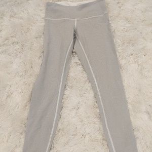 Lululemon wunder striped 4 leggings